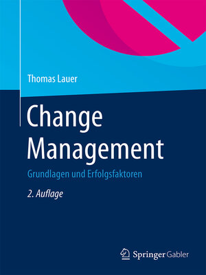 cover image of Change Management